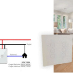 INTERRUPTOR TOUCH ZIGBEE 3 PADS BRANCO OU PRETO 4x2