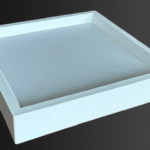 Painel recuado sobrepor 18W 4000K bivolt branco