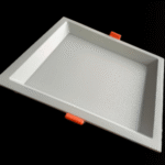 Painel recuado embutir 18W 3000K bivolt branco