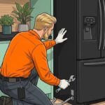 Instalação de Refrigeradores com montagem de puxadores e ligação do ponto de água