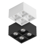 Spot Sobrepor Fatto Box Quadruplo Par20
