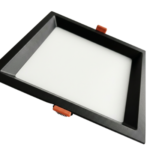 Painel Recuado Embutir 24W 6500K Bivolt Preto